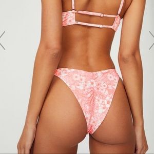 Cotton On Gathered Bum Brazilian Bikini Bottom
